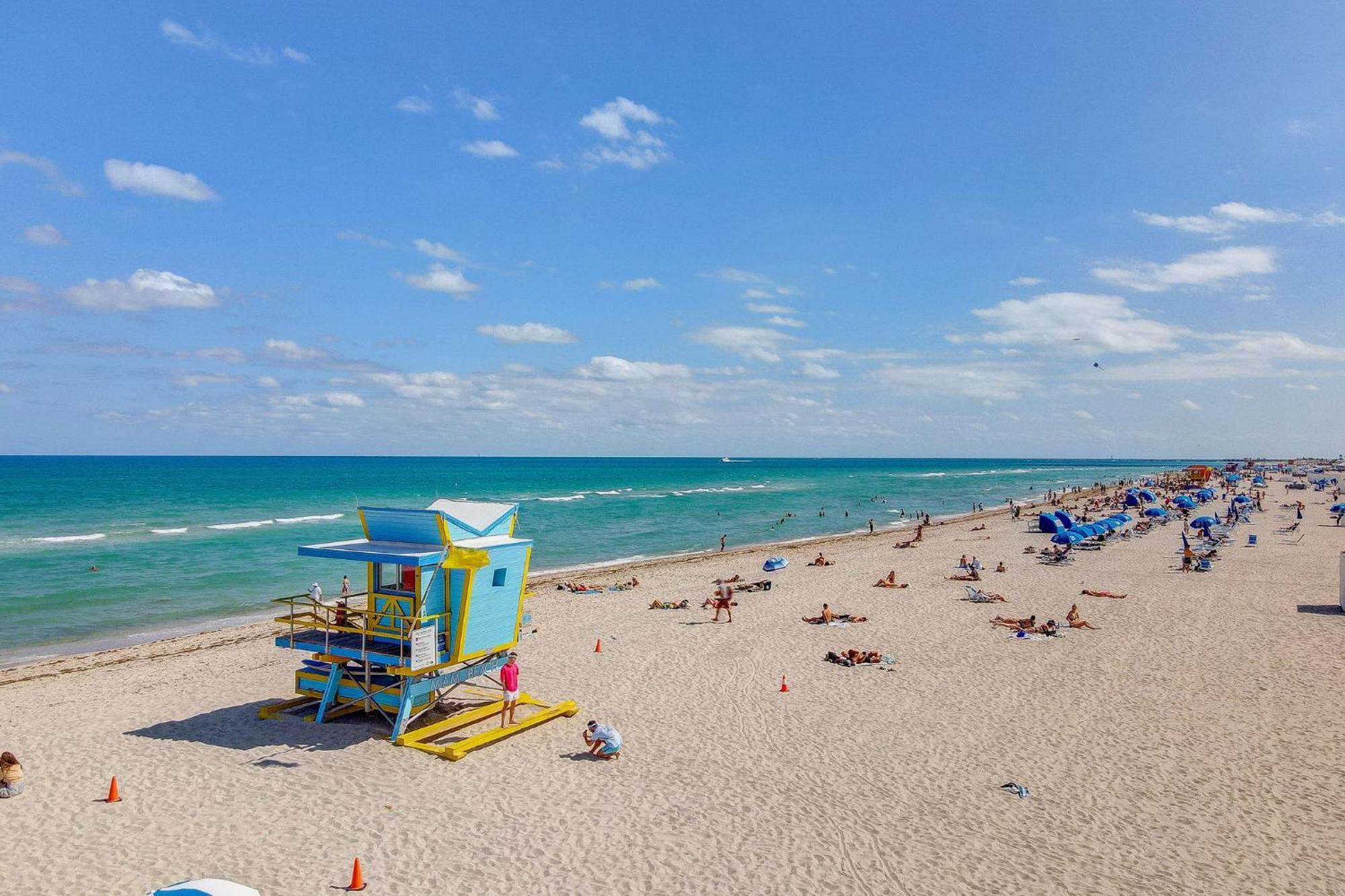 Ocean Drive Beach Fun, W/2 Queen Beds South Beach マイアミビーチ エクステリア 写真